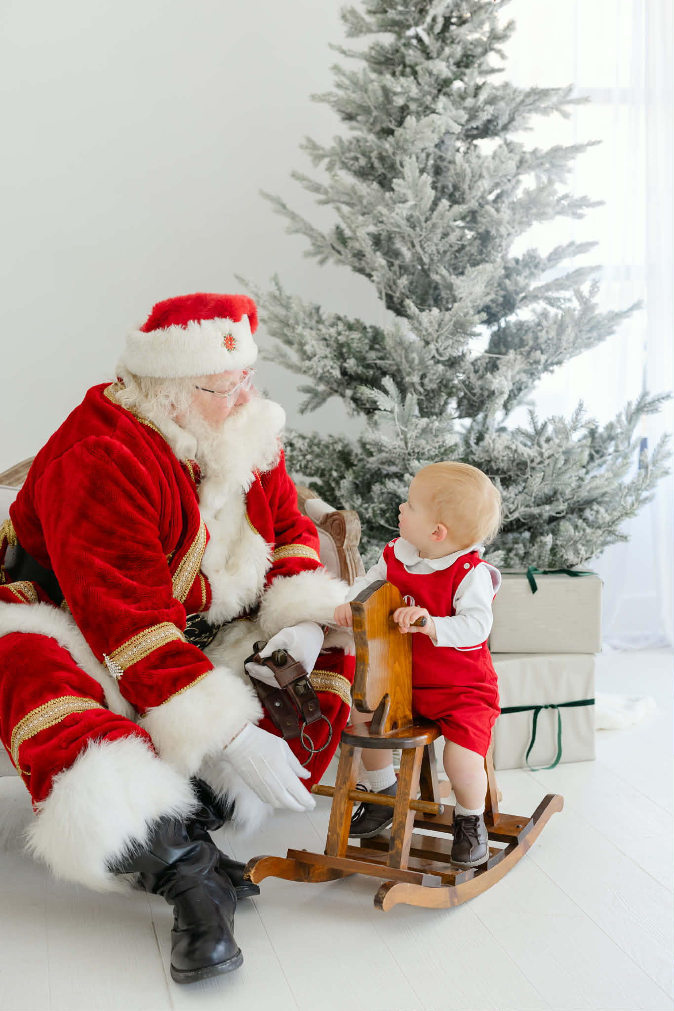 Callan and Santa, Christmas 2025